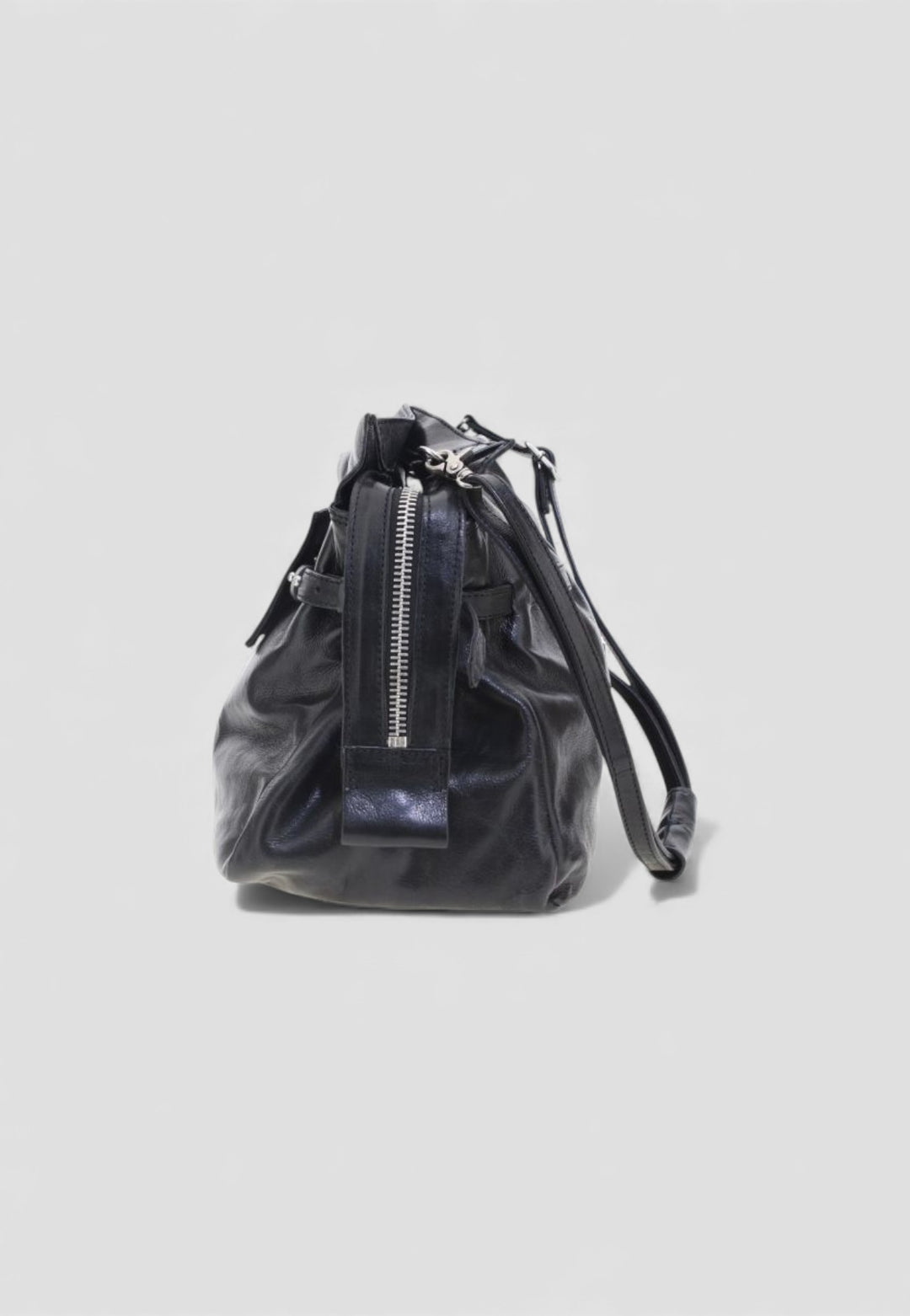 CARTERA LISSE NERO