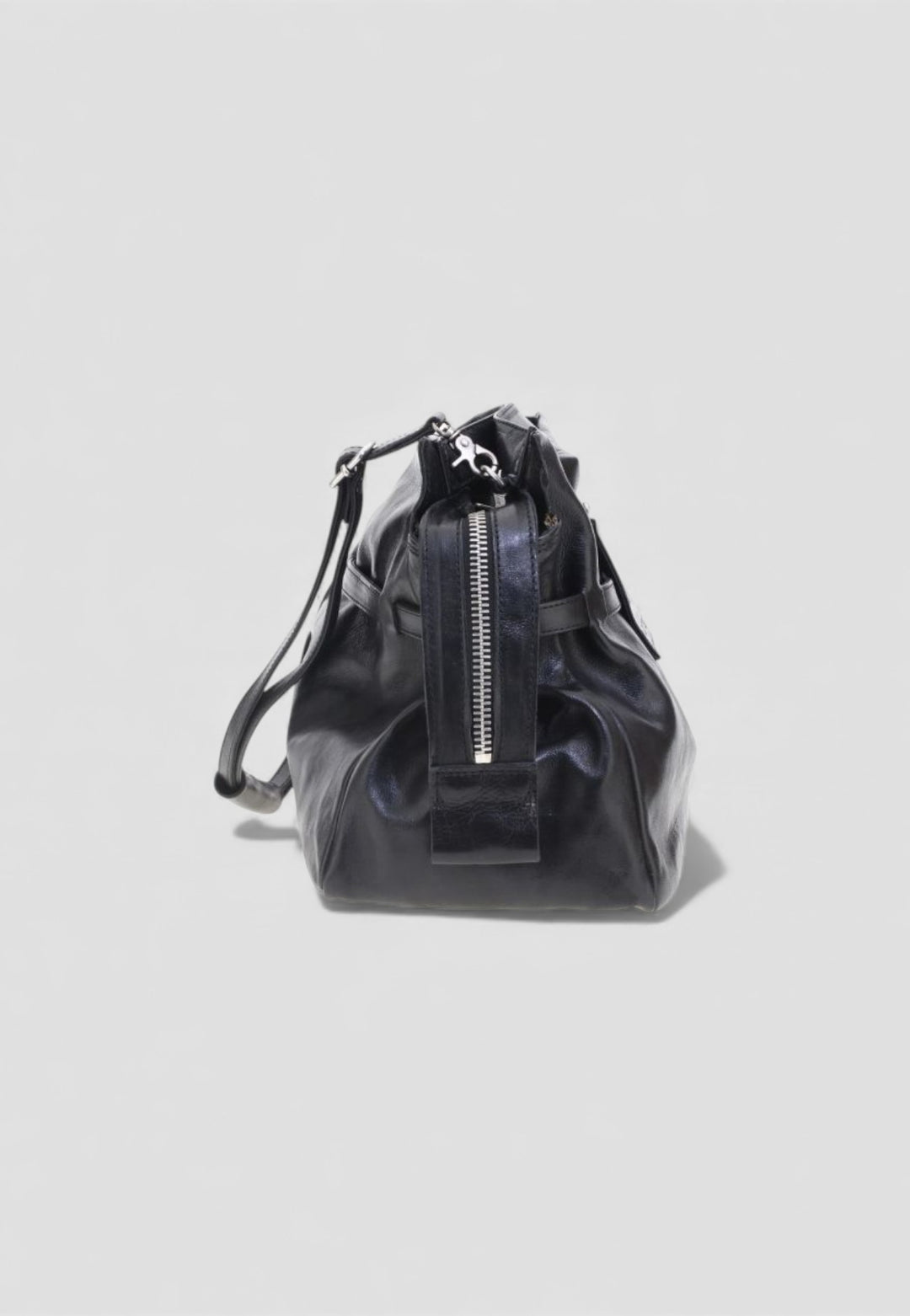 CARTERA LISSE NERO