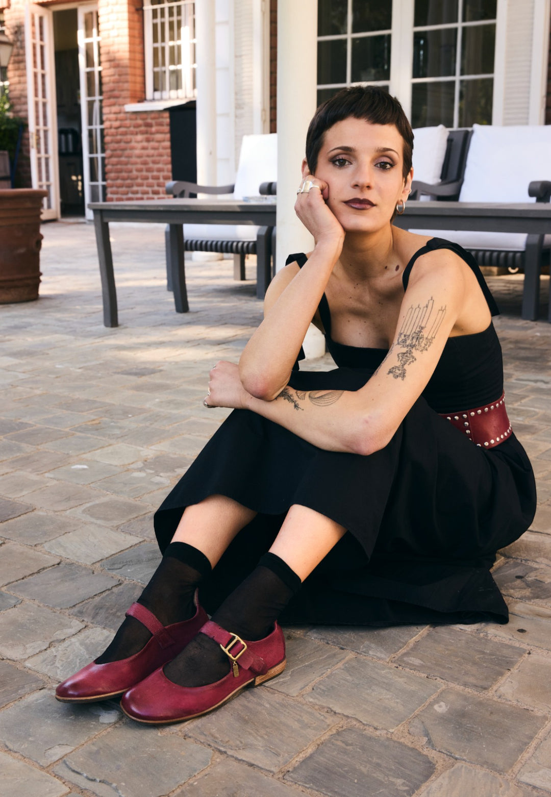 MOCASIN GAYA CARDINAL