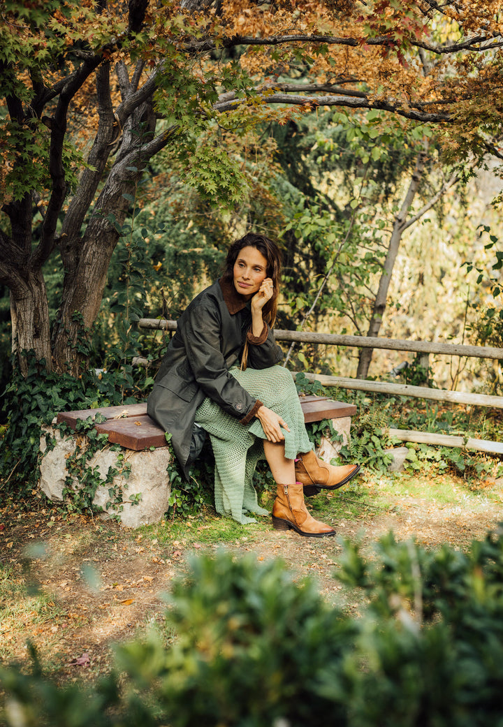 BOTIN COLLINS CAFÉ TAN/ FUCHS