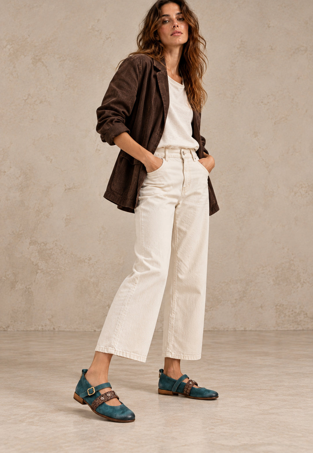 MOCASIN NIKA TEAL