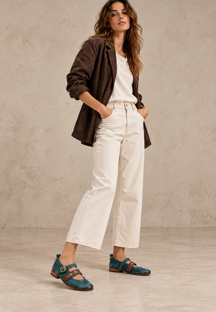MOCASIN NIKA TEAL