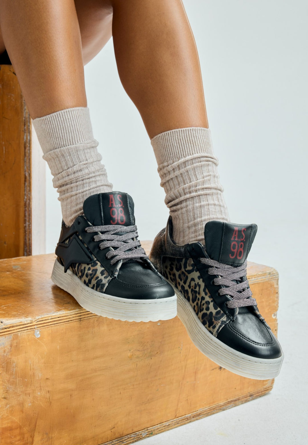 ZAPATILLA ADRIA LEOPARDO