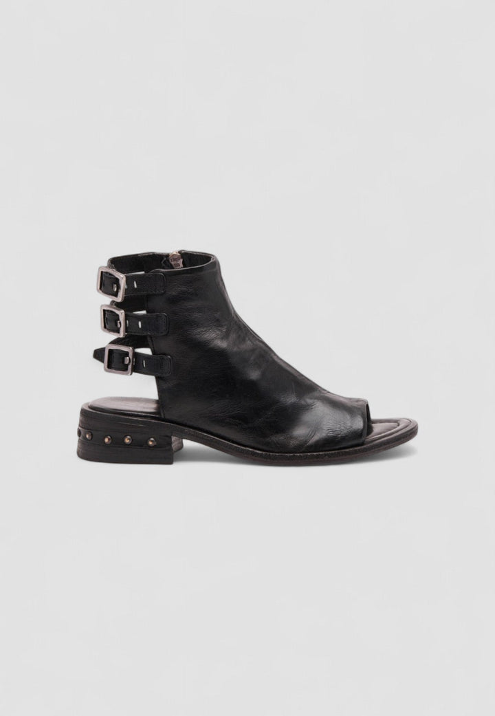 SANDALIA KANSAS NEGRO LISO