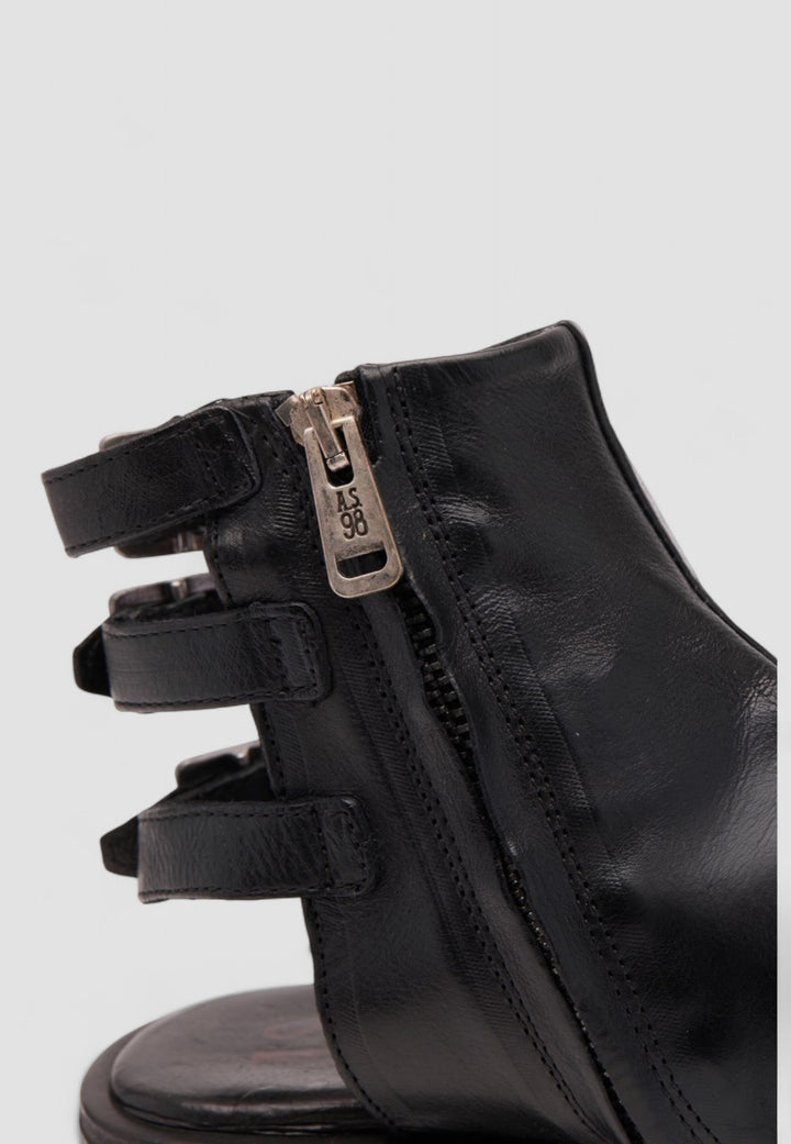 SANDALIA KANSAS NEGRO LISO