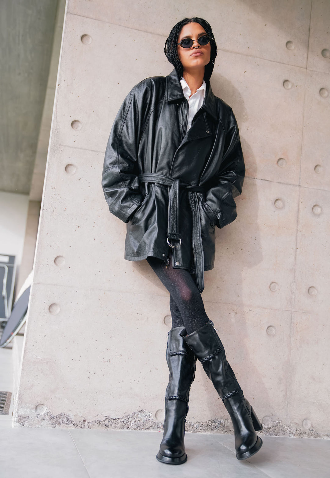 BOTA BRAID NEGRO
