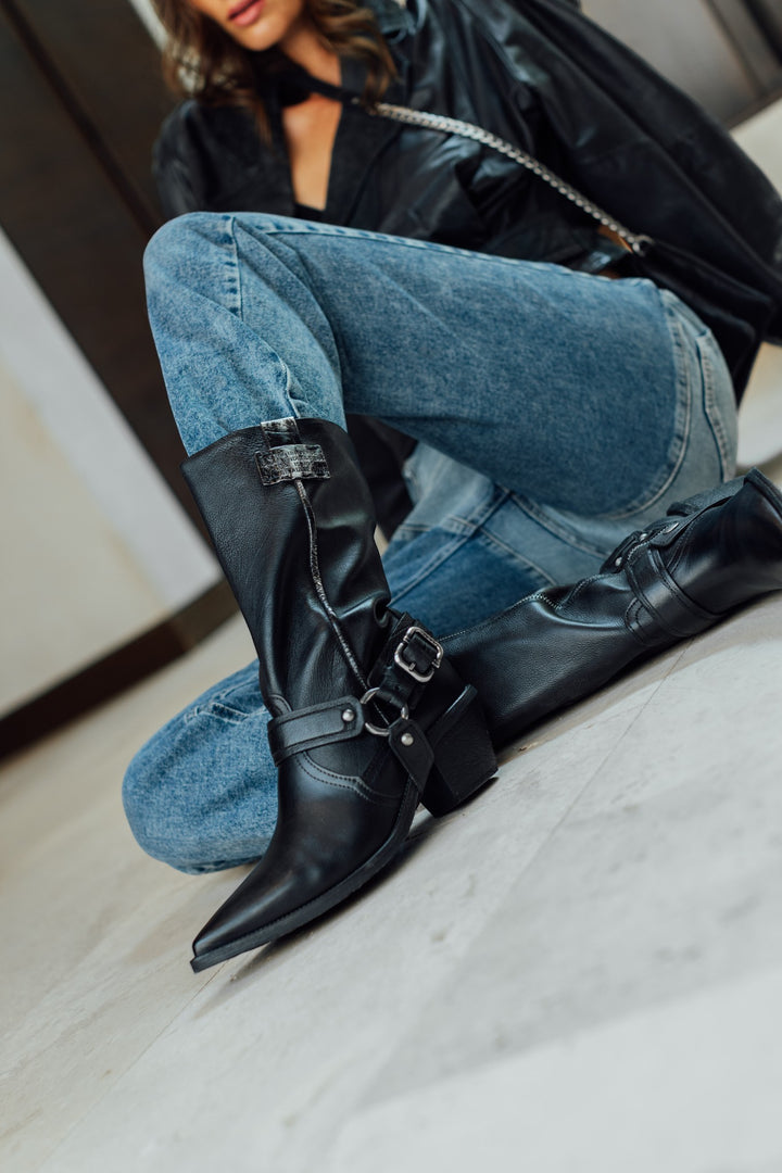 BOTA WESTERN NEGRO