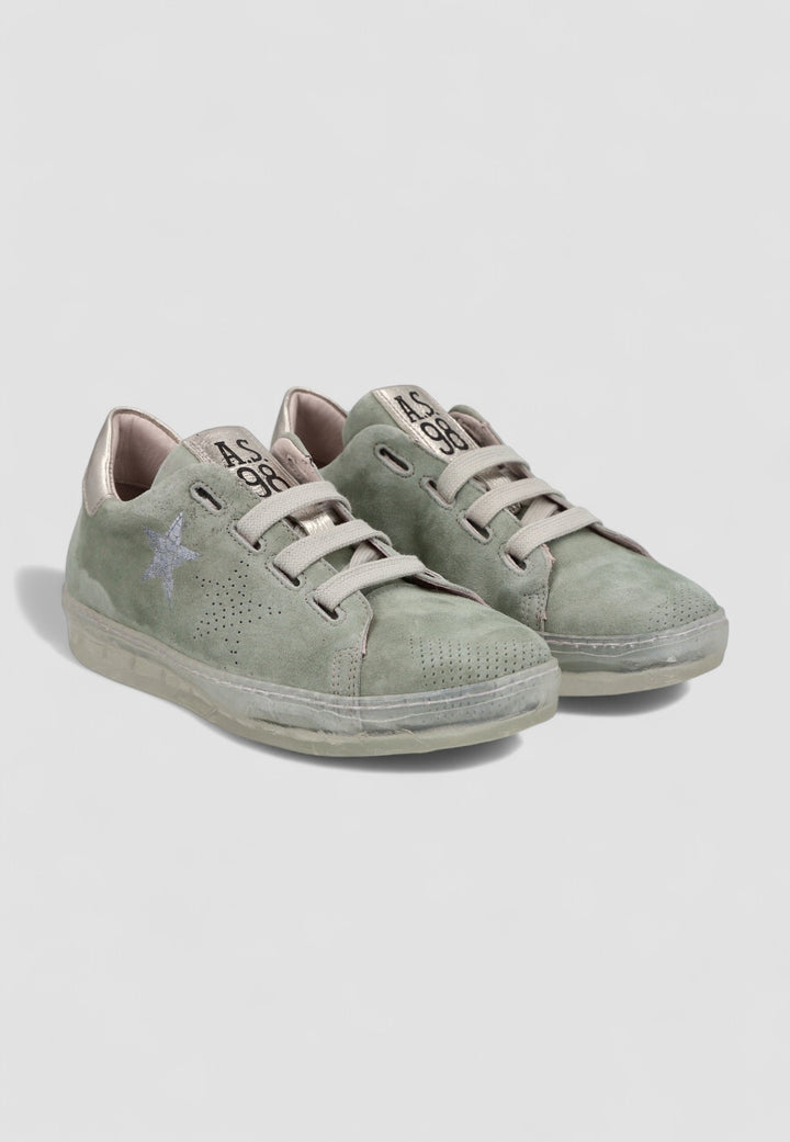 ZAPATILLA LEMMY VERDE AGUA