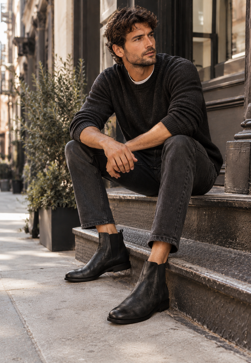 BOTIN GABRIEL NEGRO (MJUS by AS98)