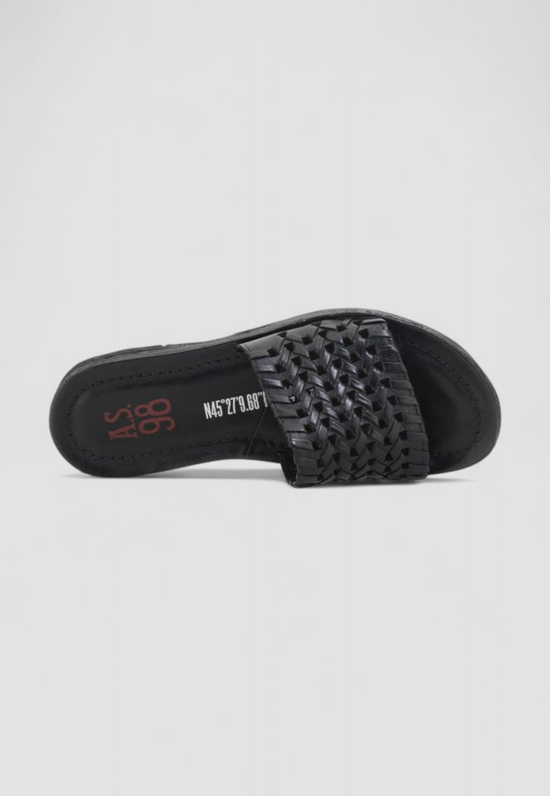 SANDALIA FLAT NEGRO