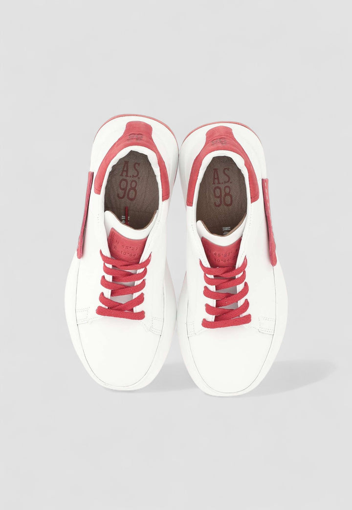 ZAPATILLA HIFI BLANCO ROJO
