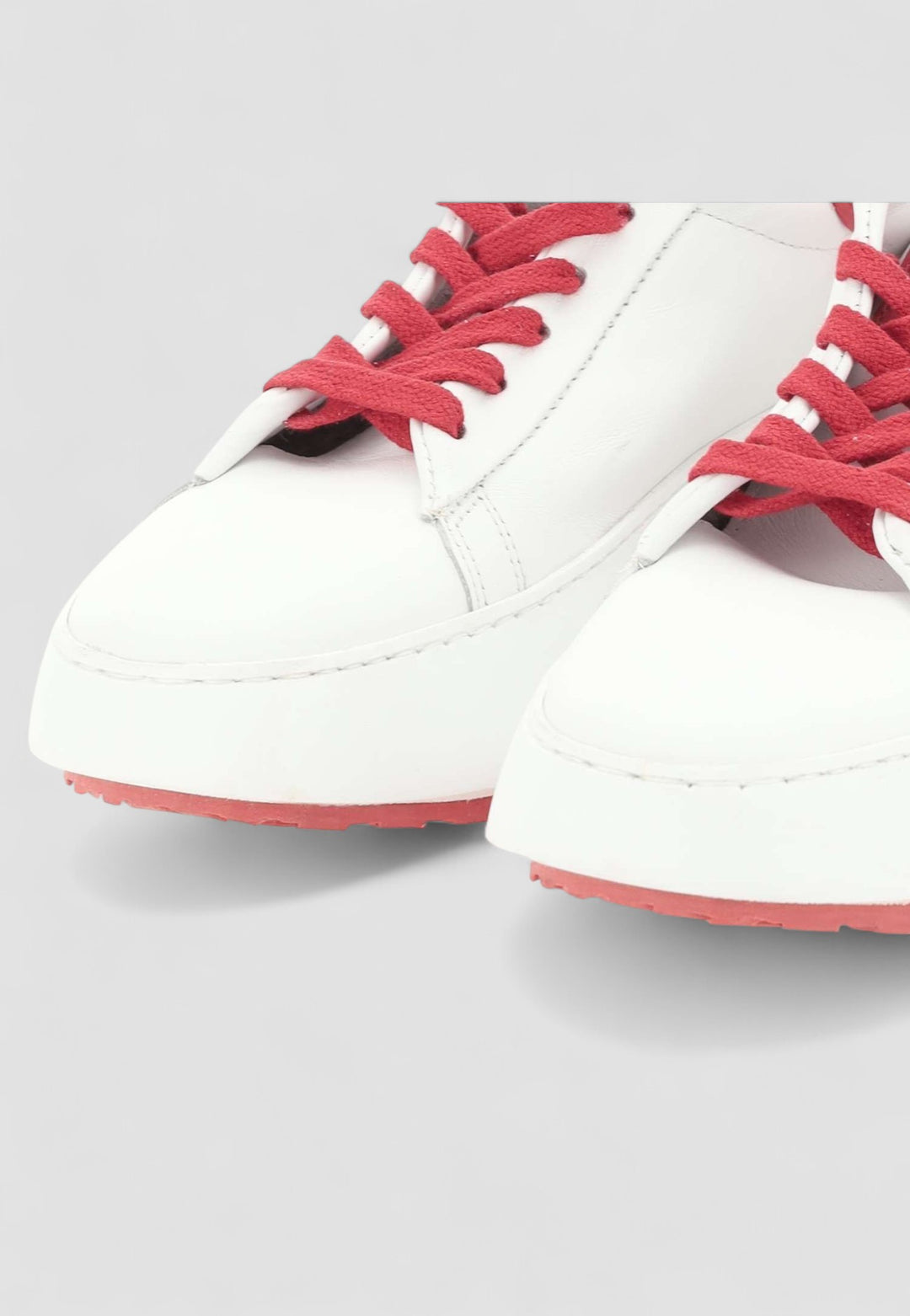ZAPATILLA HIFI BLANCO ROJO