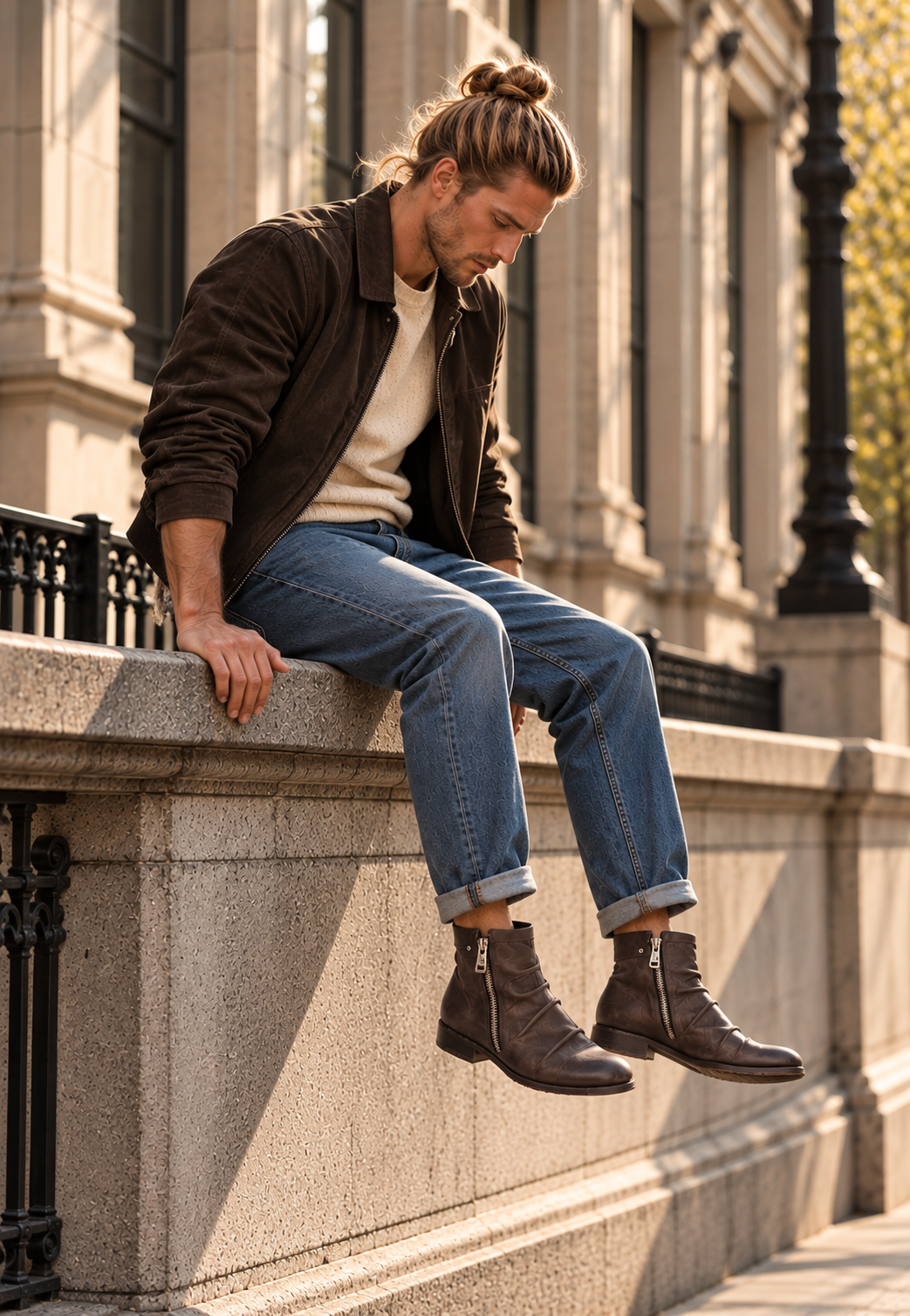 BOTIN ZIPPER FONDENTE