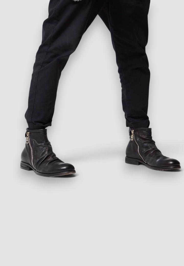 BOTIN ZIPPER NEGRO
