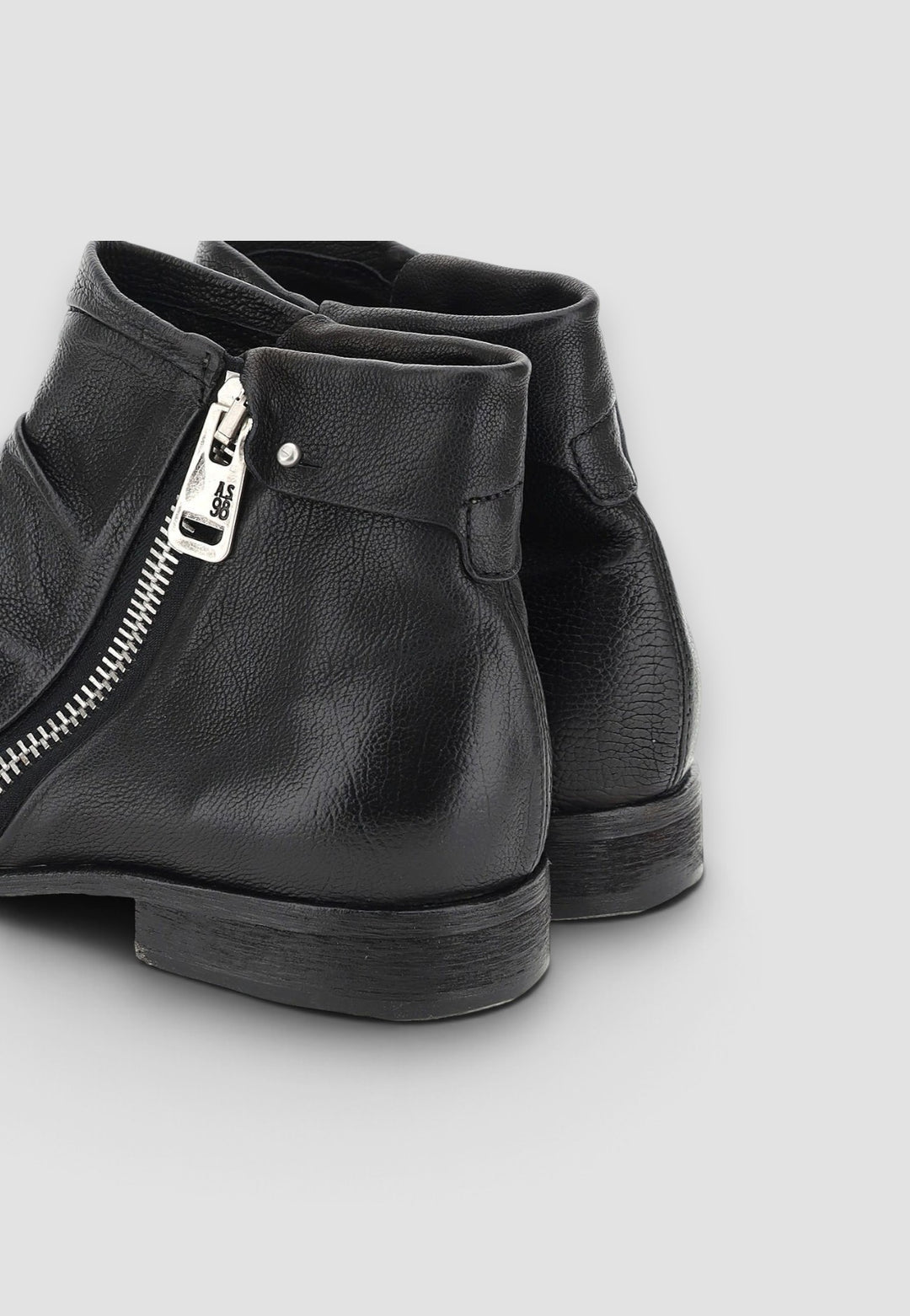 BOTIN ZIPPER NEGRO