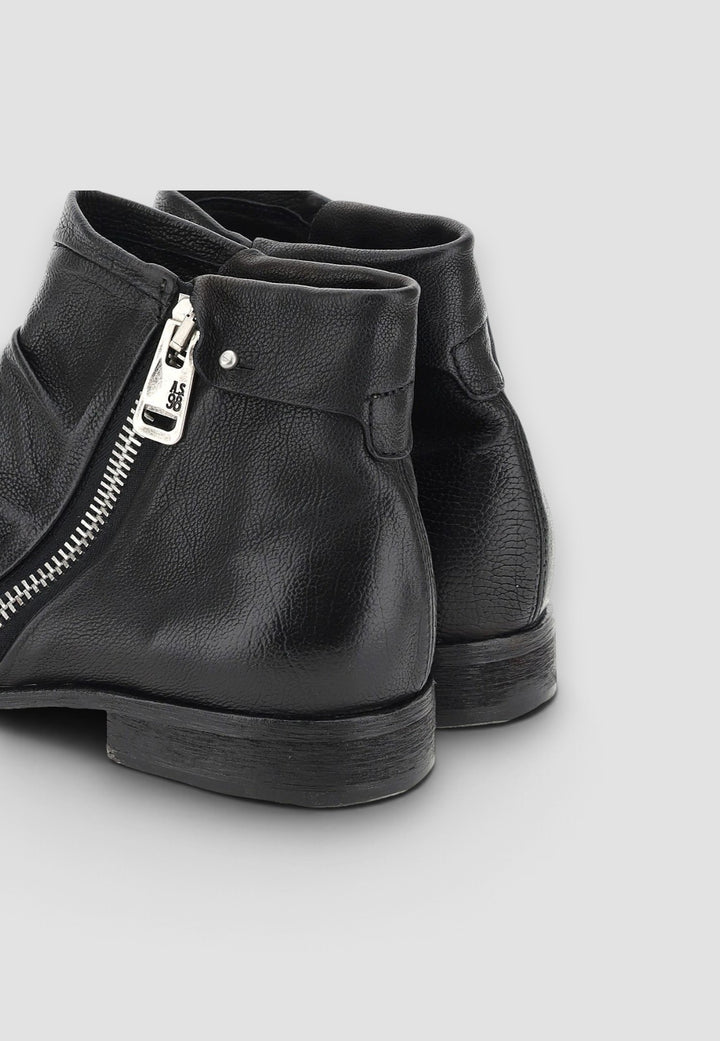 BOTIN ZIPPER NEGRO