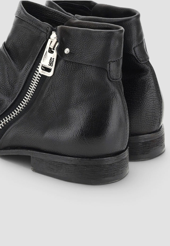 BOTIN ZIPPER NEGRO