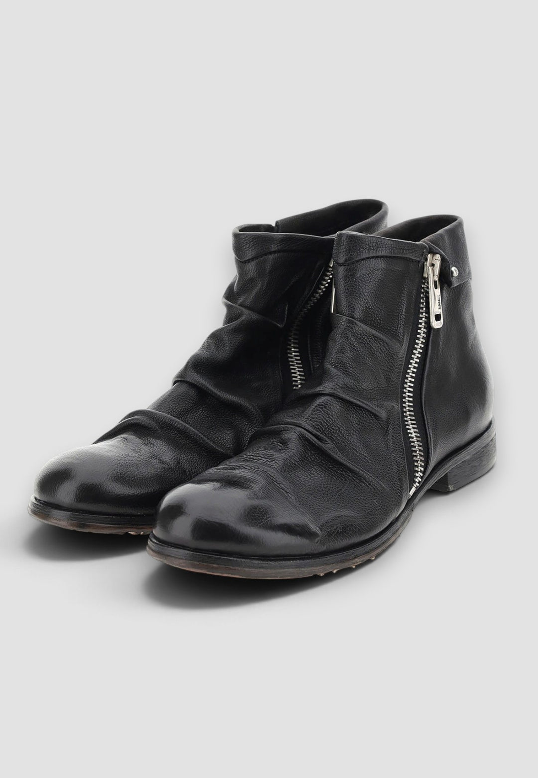 BOTIN ZIPPER NEGRO