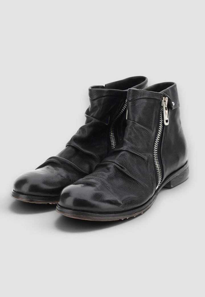 BOTIN ZIPPER NEGRO