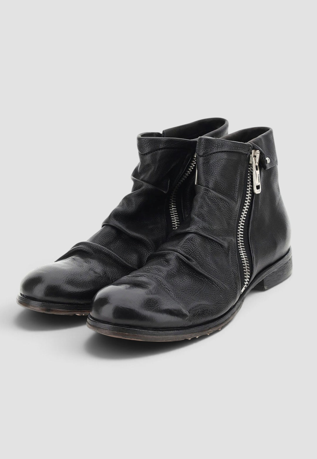 BOTIN ZIPPER NEGRO