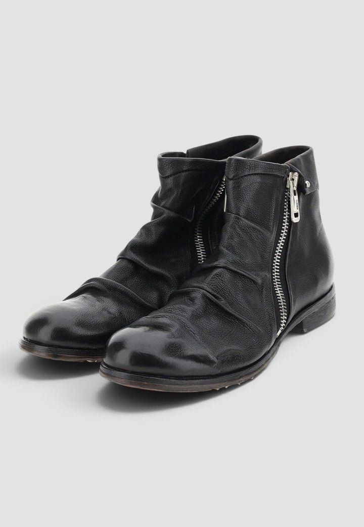 BOTIN ZIPPER NEGRO