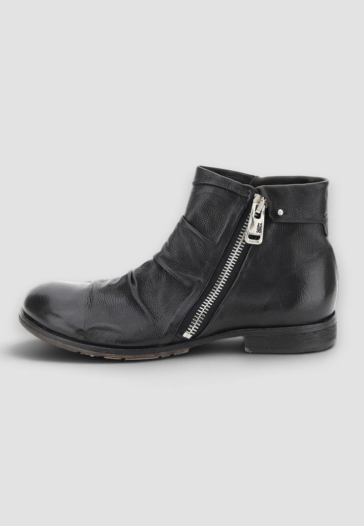 BOTIN ZIPPER NEGRO