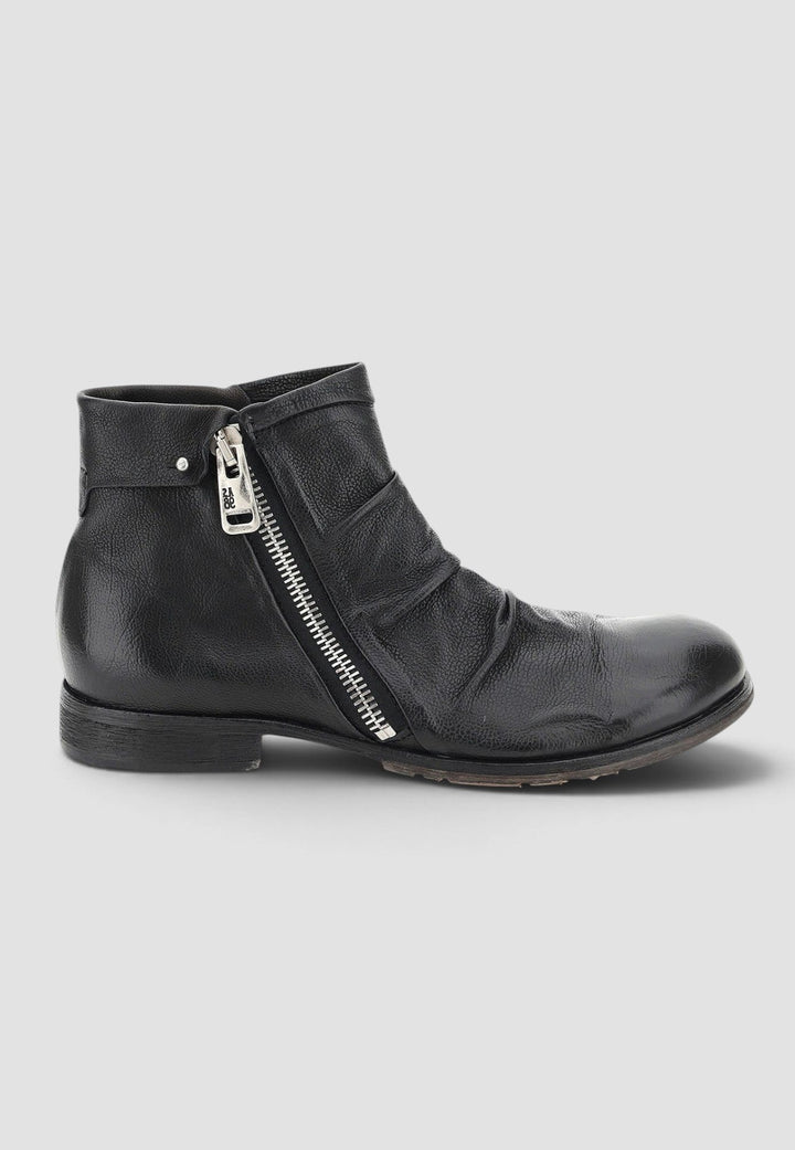 BOTIN ZIPPER NEGRO