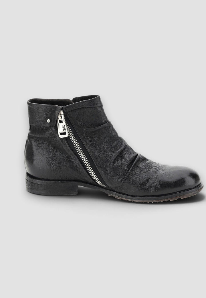 BOTIN ZIPPER NEGRO