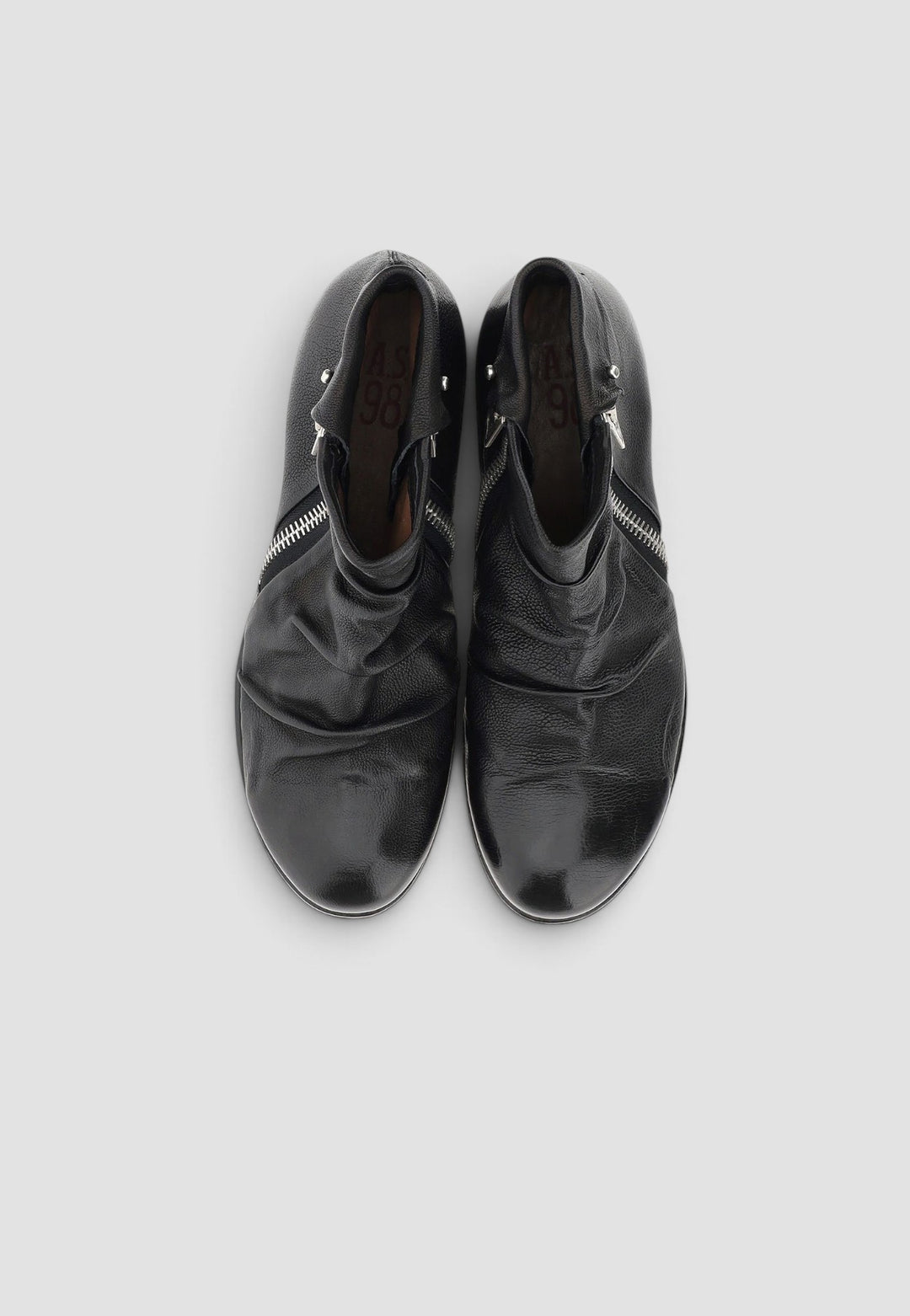 BOTIN ZIPPER NEGRO