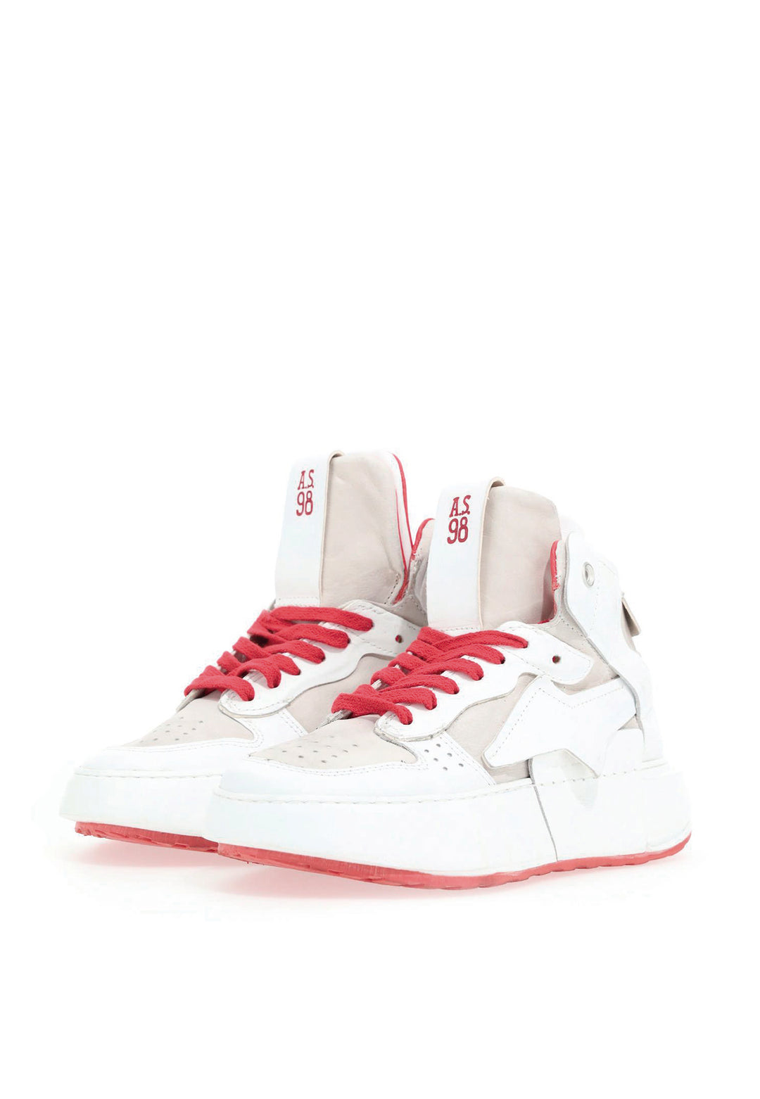 HIFI Top Blanco/Rojo