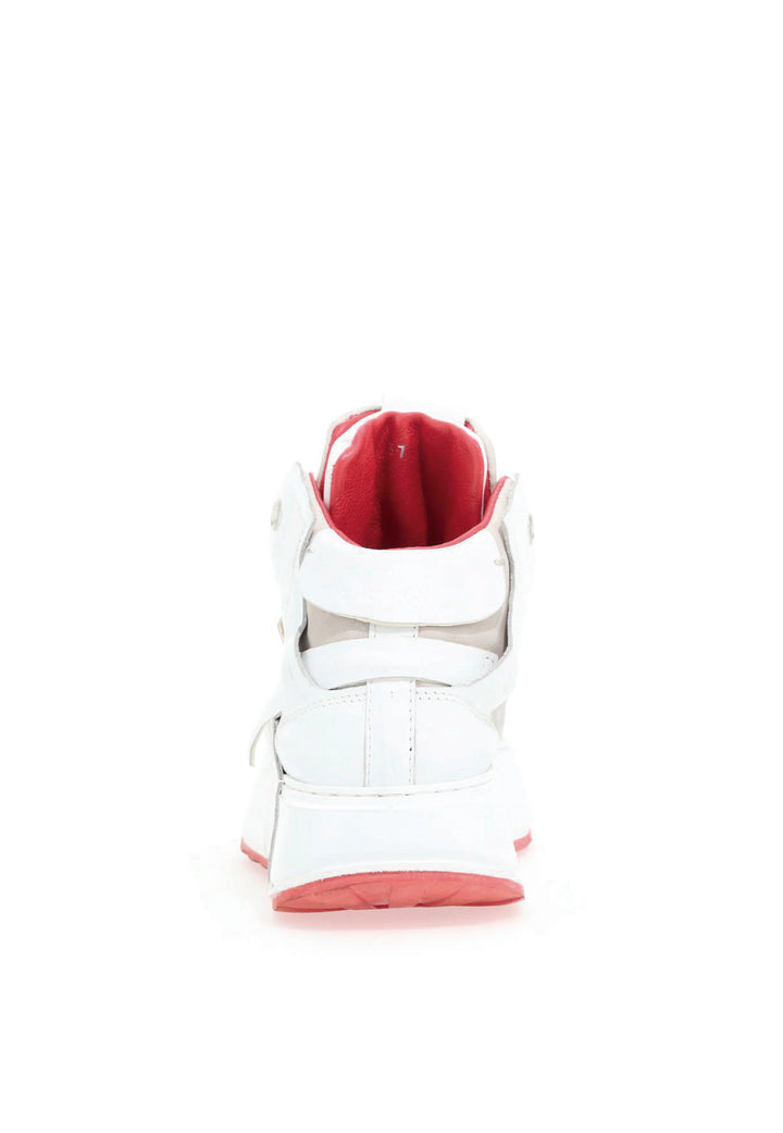 HIFI Top Blanco/Rojo