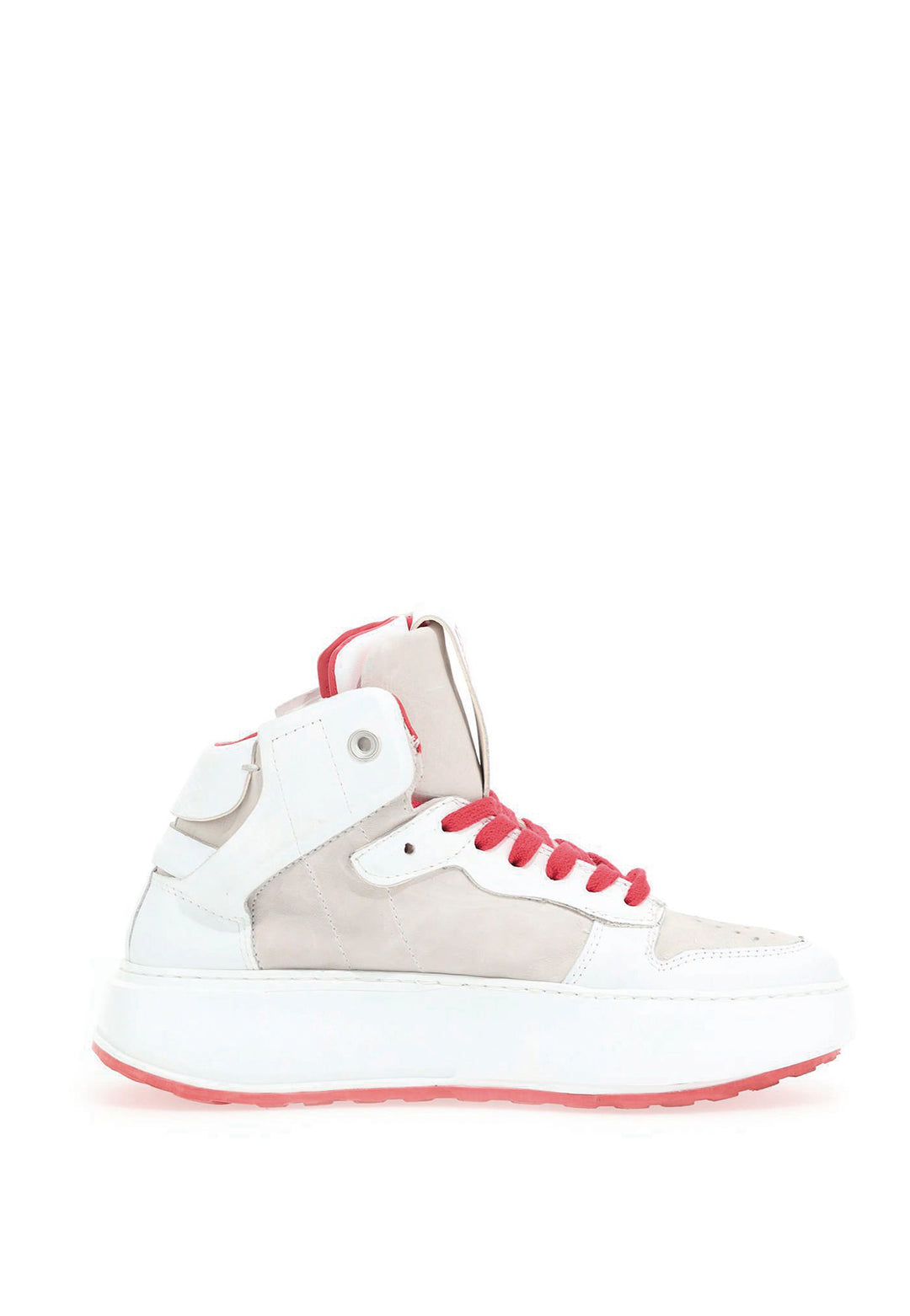 HIFI Top Blanco/Rojo