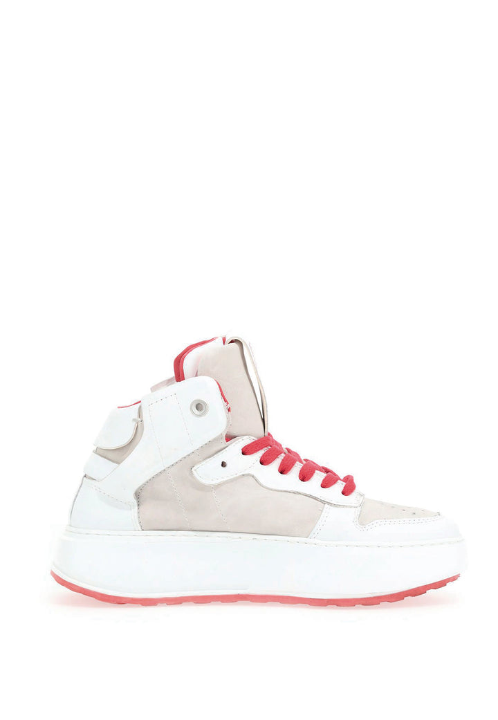 HIFI Top Blanco/Rojo