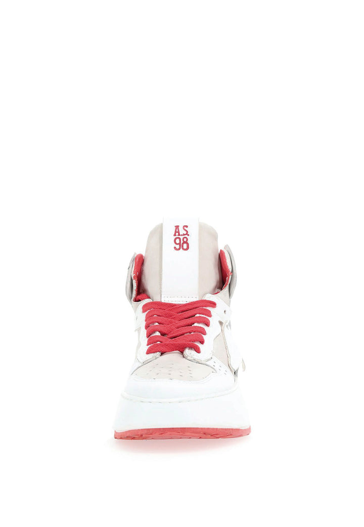 HIFI Top Blanco/Rojo