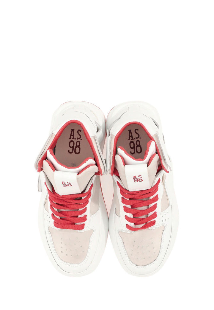 HIFI Top Blanco/Rojo